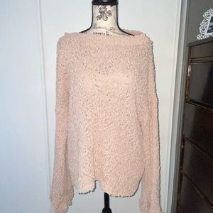 Peach Sweater, Super Soft Material!